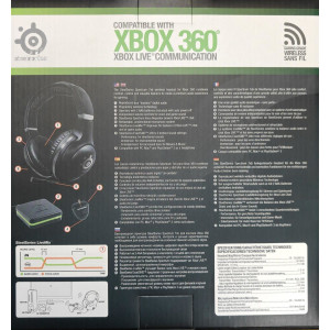 SteelSeries Spectrum 7xB Wireless Gaming Headset Xbox360