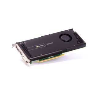 NVIDIA Quadro 4000 - 2 GB - GDDR5 (2x DP, 1 x DVI)