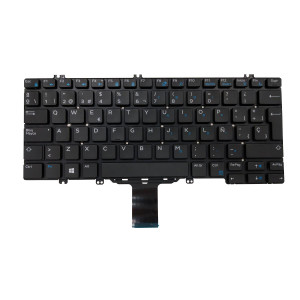 Tastatur Dell Latitude E5280, E7280, E7290 Spanisch QWERTY Unbeleuchtet 07WCPX