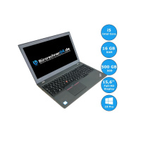 Lenovo ThinkPad T560 Intel Core i5-6200U 15,6 Zoll Full-HD-Display 16GB RAM 500GB SSD