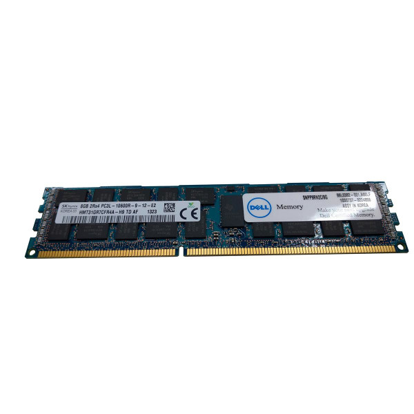 Dell 8GB DDR3 2Rx4 PC3L-10600R REG ECC P/N SNPP9RN2C/8G