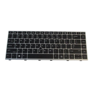 Tastatur HP Elitebook 840 G5, 840 G6, 846, 745 G5, US (QWERTY), Beleuchtet, Silver, Model: L11307-001 |  L14377-001