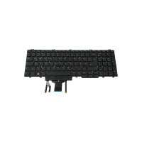 Tastatur Dell Precision 7530, 7730, UK (QWERTY), Beleuchtet, Gesprüht