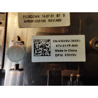 Palmrest Dell Precision M4800 inkl. Touchpad | PN: 030X9V 2