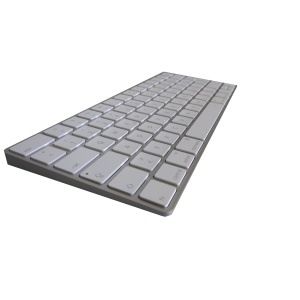 Apple Magic Keyboard | Modell A1644 | MLA22D/A | Bluetooth | Tastatur Qwerty UK | inkl. Lightning-USB-Kabel | Z1