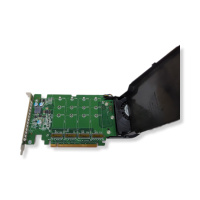 Dell Ultra-Speed Quad Drive Card  für Precision 7810 PCIe 3.0 x16 | 4x m.2 NVMe Slot 2280 / 2260 / 2242 | P/N: 06N9RH