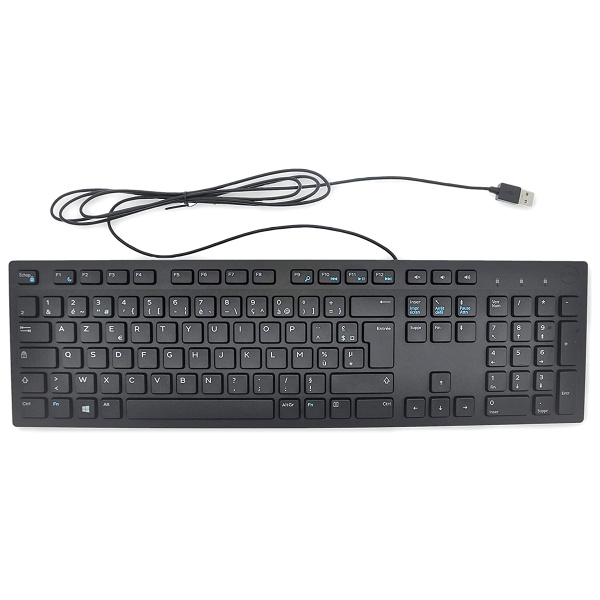 Tastatur Dell KB-216-BK QWERTZ / DE