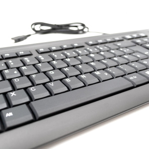 Tastatur Fujitsu KB410 USB QWERTZ Deutsch