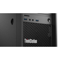Lenovo ThinkStation P320 Workstation Xeon E3-1240v5 | Quadro K2200 | 16 GB | 500GB SSD + 500GB HDD | Silber | 36 M