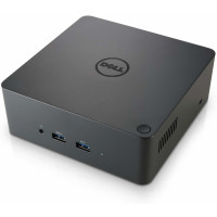 Dell K16A001 TB18DC USB-C Port Replikator Dockingstation | Ohne Netzteil | Silber