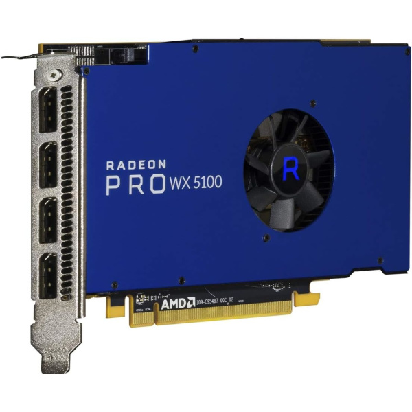 AMD Radeon Pro WX5100 - 8 GB - GDDR5 (4 x DP)