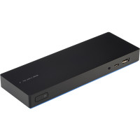 HP USB-C DockingStation G4 HSTNH-U601 | inkl.90 Watt Netzteil | inkl.USB-C Kabel | Generalüberholt Zustand: Silber